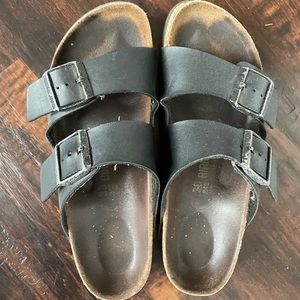Black Birkenstocks size 38